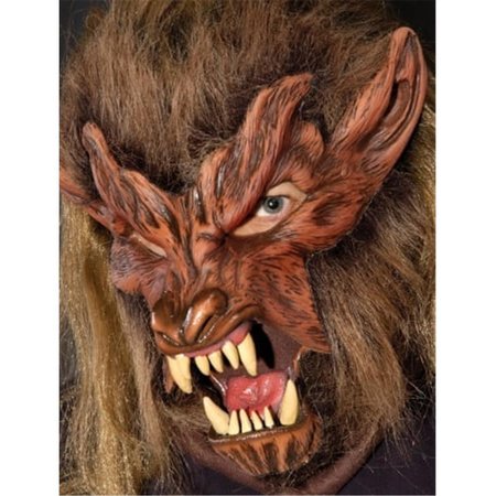 SUPRISEITSME Deluxe Werewolf Moving Jaw Wolf Halloween Costume Mask SU1629918